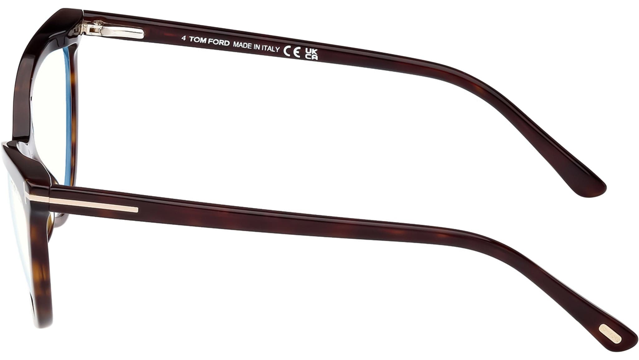 Tom Ford FT5896-B 052 Eyeglasses Dark Havana 56mm 3