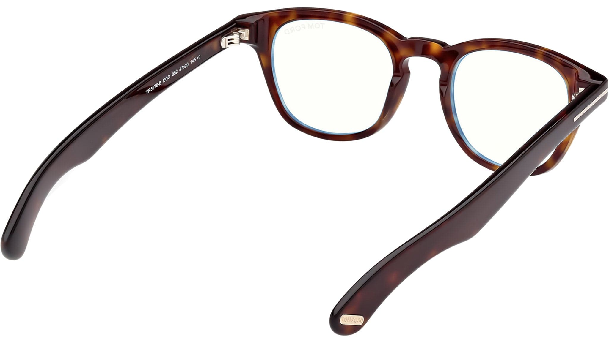 Tom Ford FT5976-B 052 Eyeglasses Dark Havana 47mm Men 5