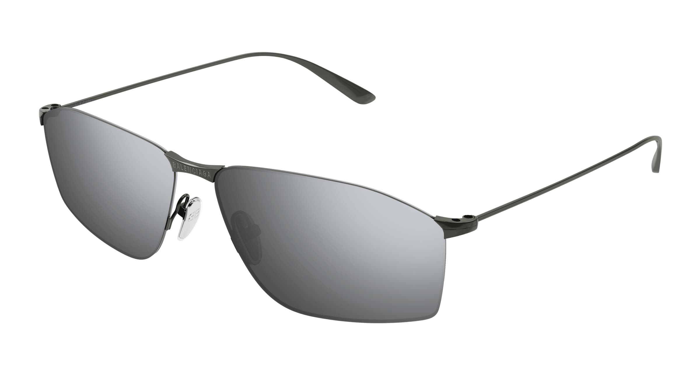 Balenciaga BB0413S 004 Sunglasses Gunmetal