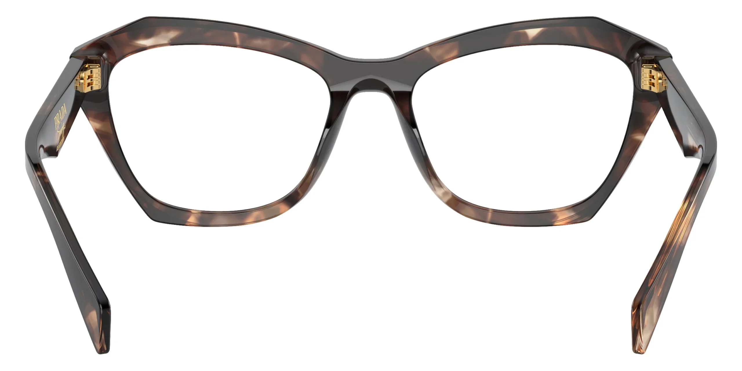 Prada VPRA20F 14P1O1 Eyeglasses Brown 56mm Women 4