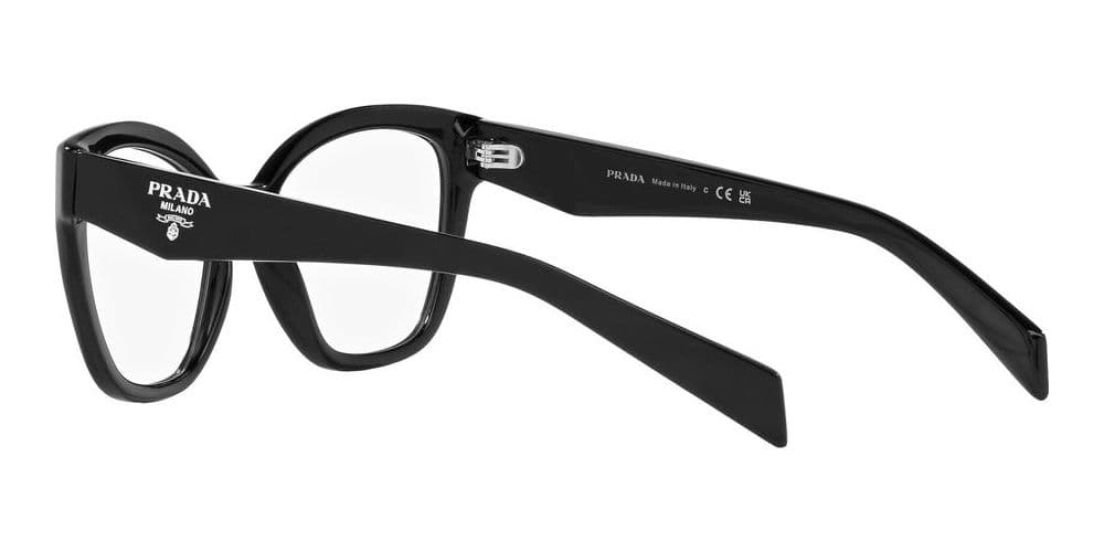 Prada 0PR 20ZV 16K1O1 Eyeglasses Black 54mm Women 5