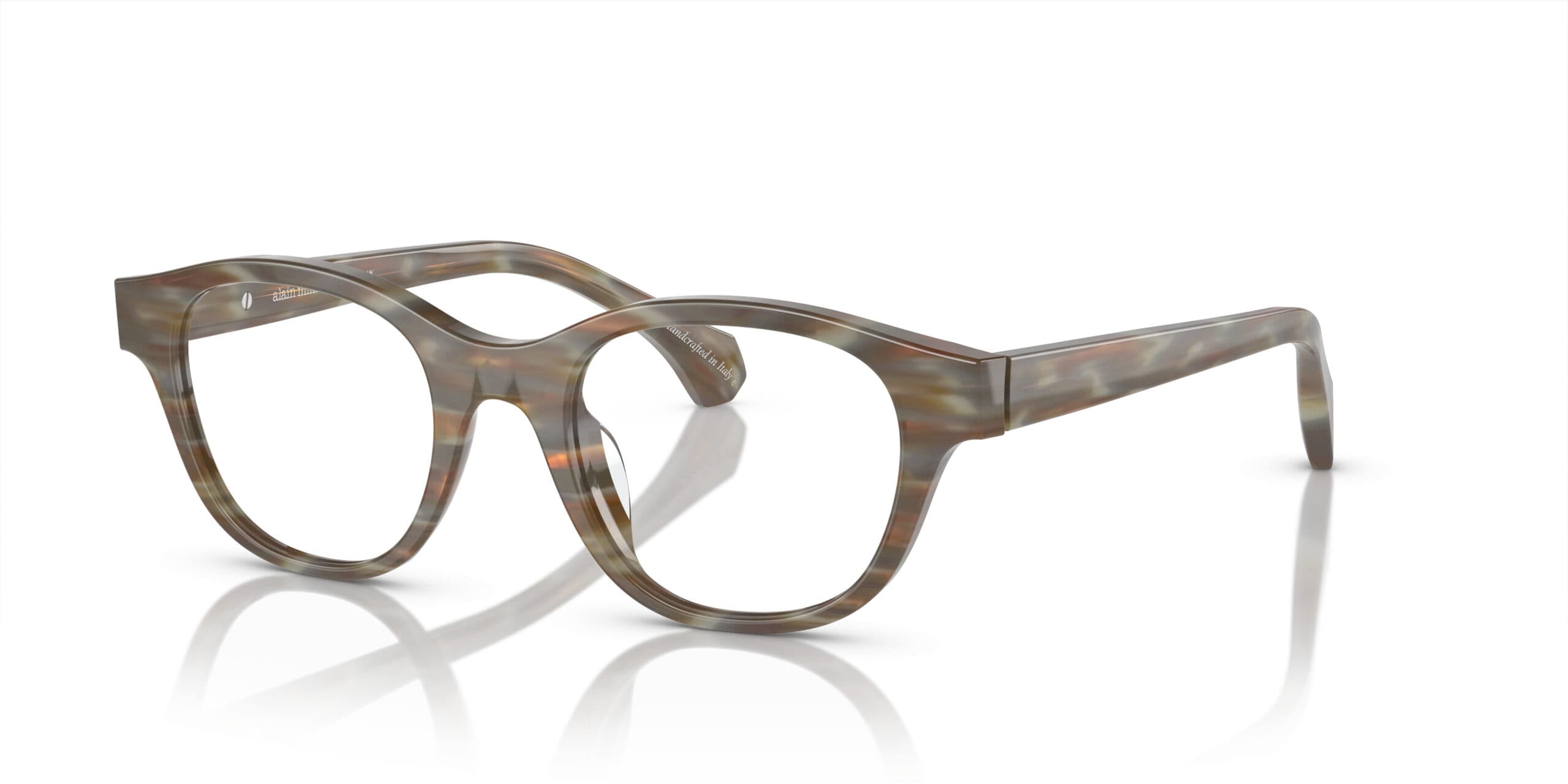 Alain Mikli A03513 002 Eyeglasses Brown 47mm Unisex