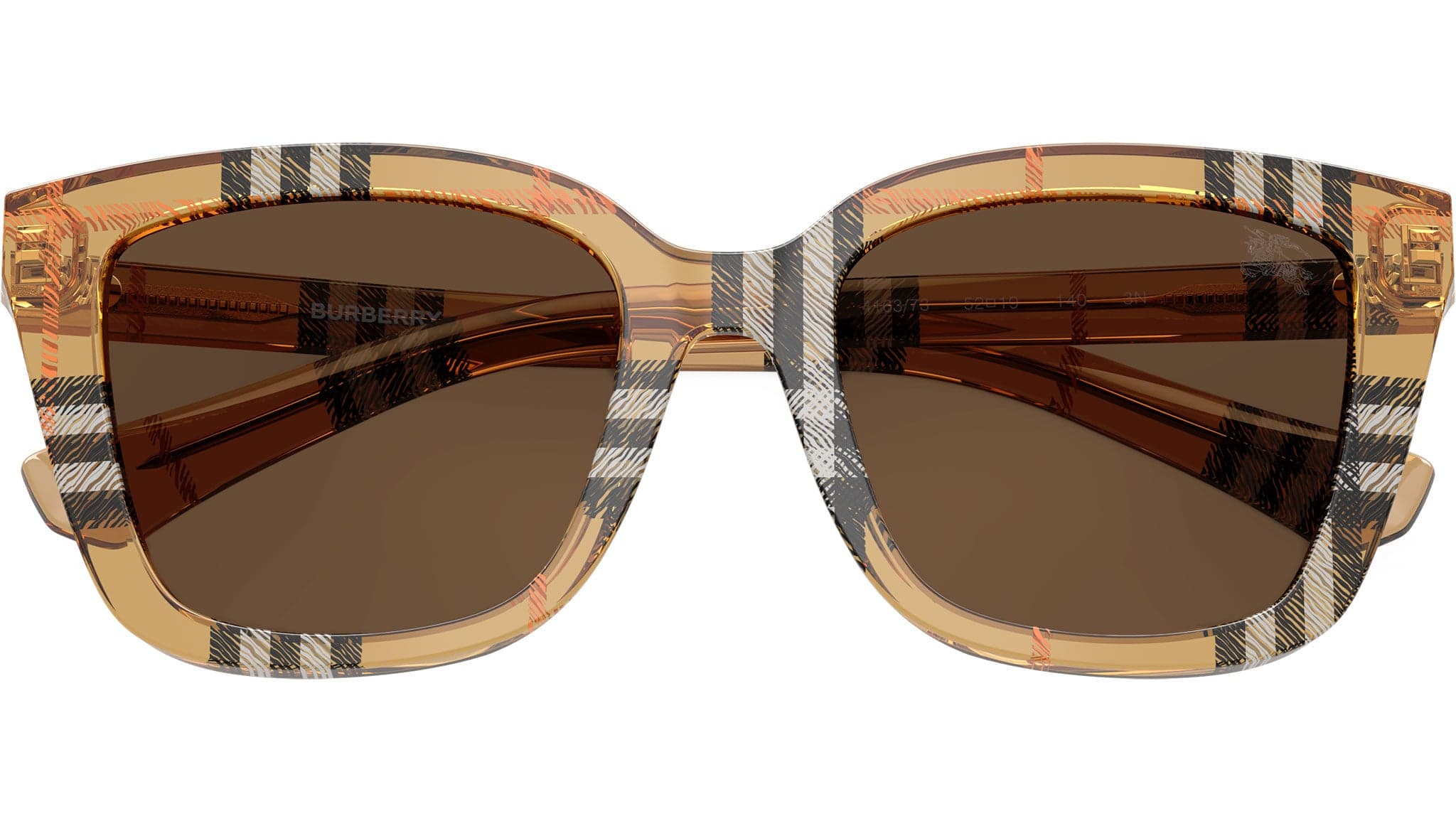 Burberry 0BE4487 416373 Sunglasses Check Sand 52mm Women 5