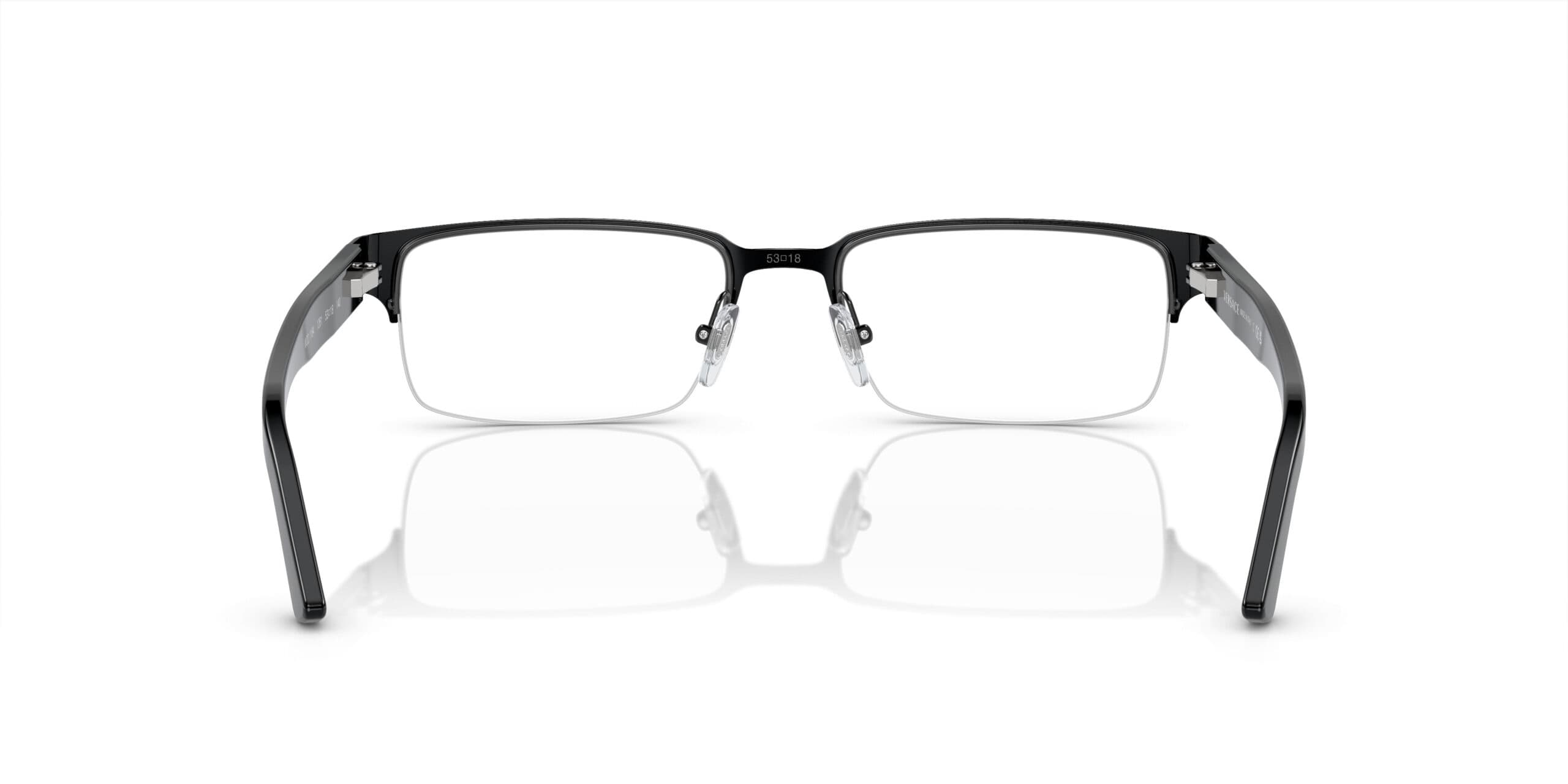 Versace MOD.1184 1261 Eyeglasses Black 53mm Men 3