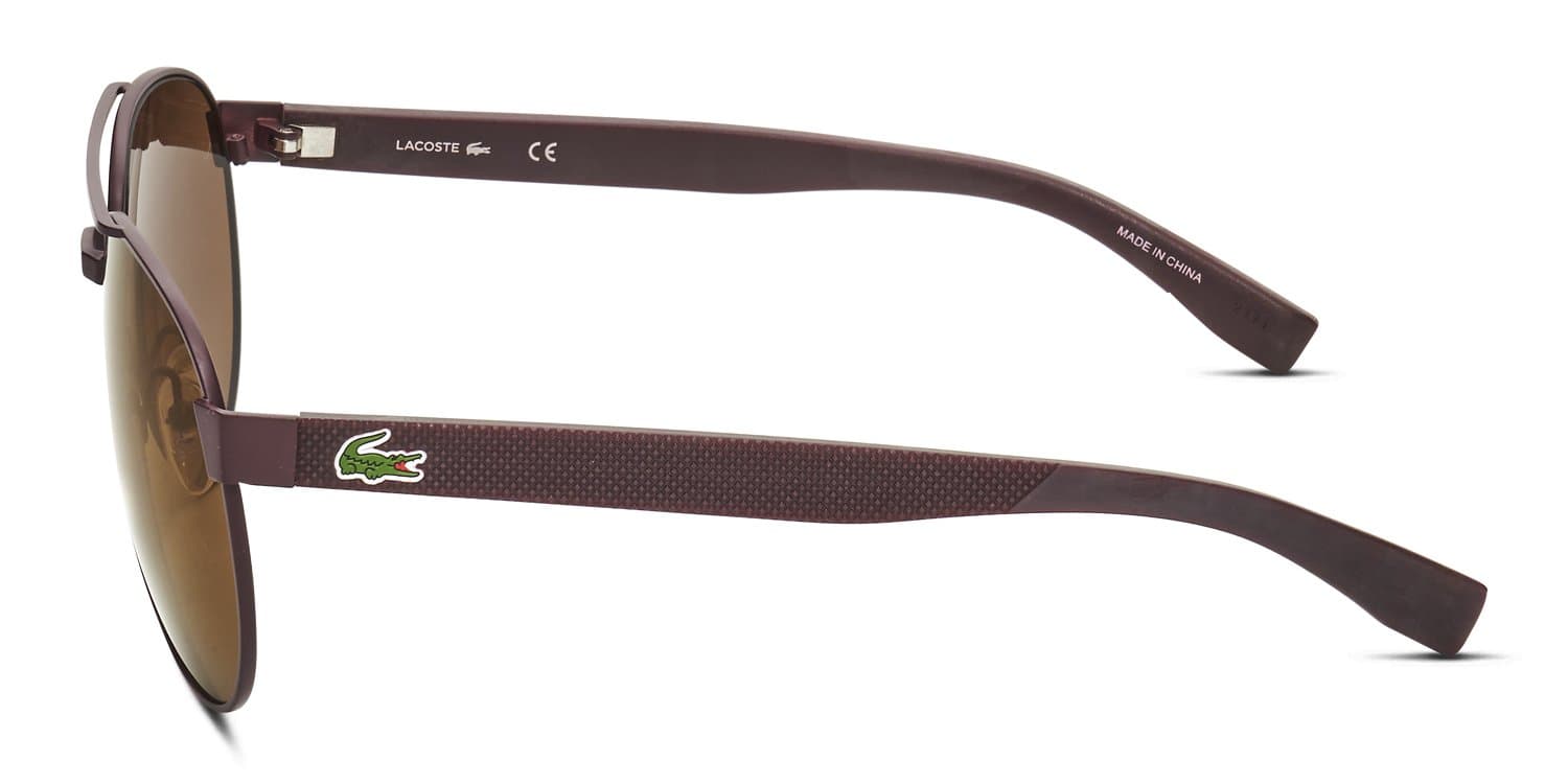 Lacoste L185S 615 Sunglasses Matte Red 60mm 3