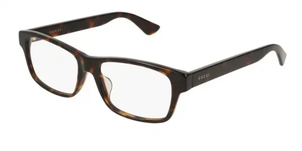 Gucci GG0006OA 005 Eyeglasses Havana 55mm Men