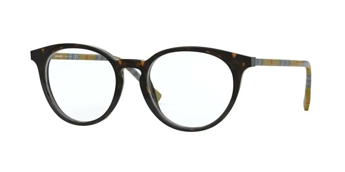 Burberry BE2318 CHALCOT Eyeglasses Dark Havana 49mm Women