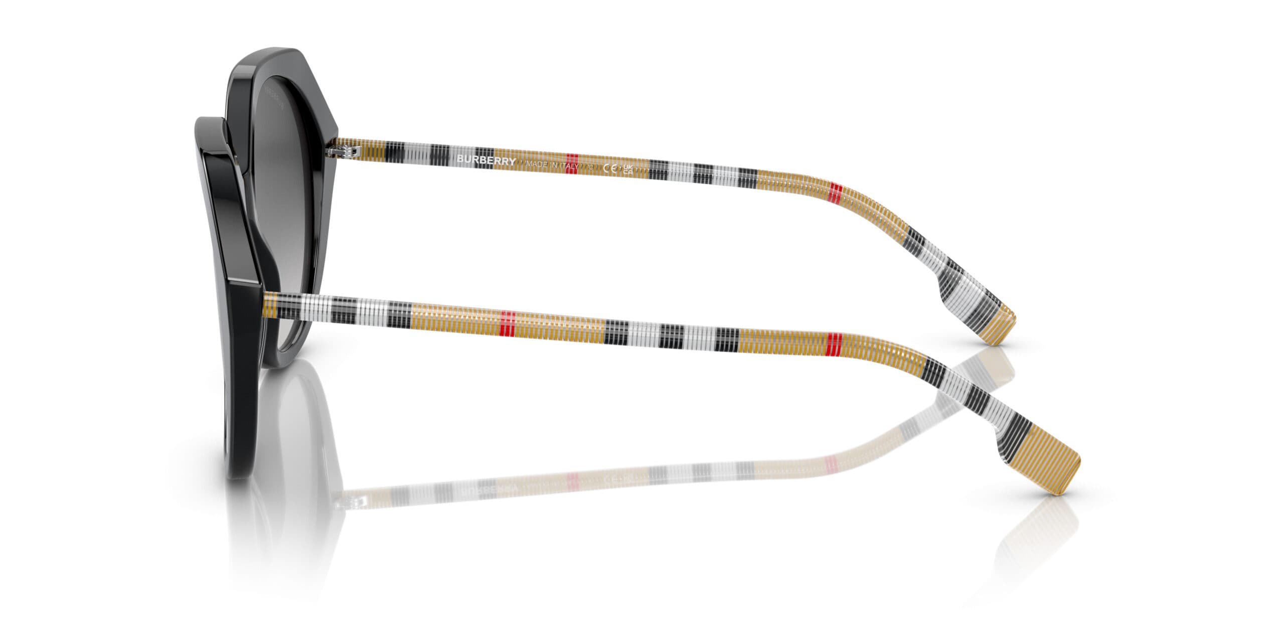 Burberry BE4375F 38538G Sunglasses Black 57mm Women 3