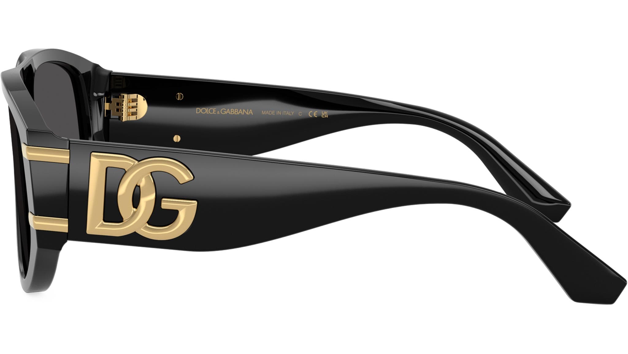 Dolce & Gabbana 0DG4499 501/87 Sunglasses Shiny Black 57mm Men 3