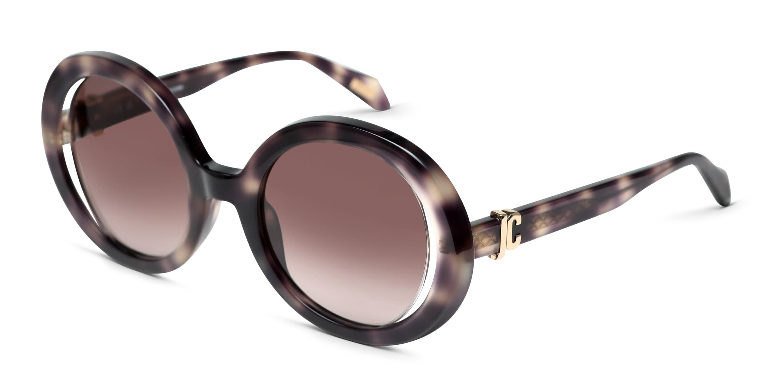 Just Cavalli SJC028 07UX Sunglasses Brown 51mm Women