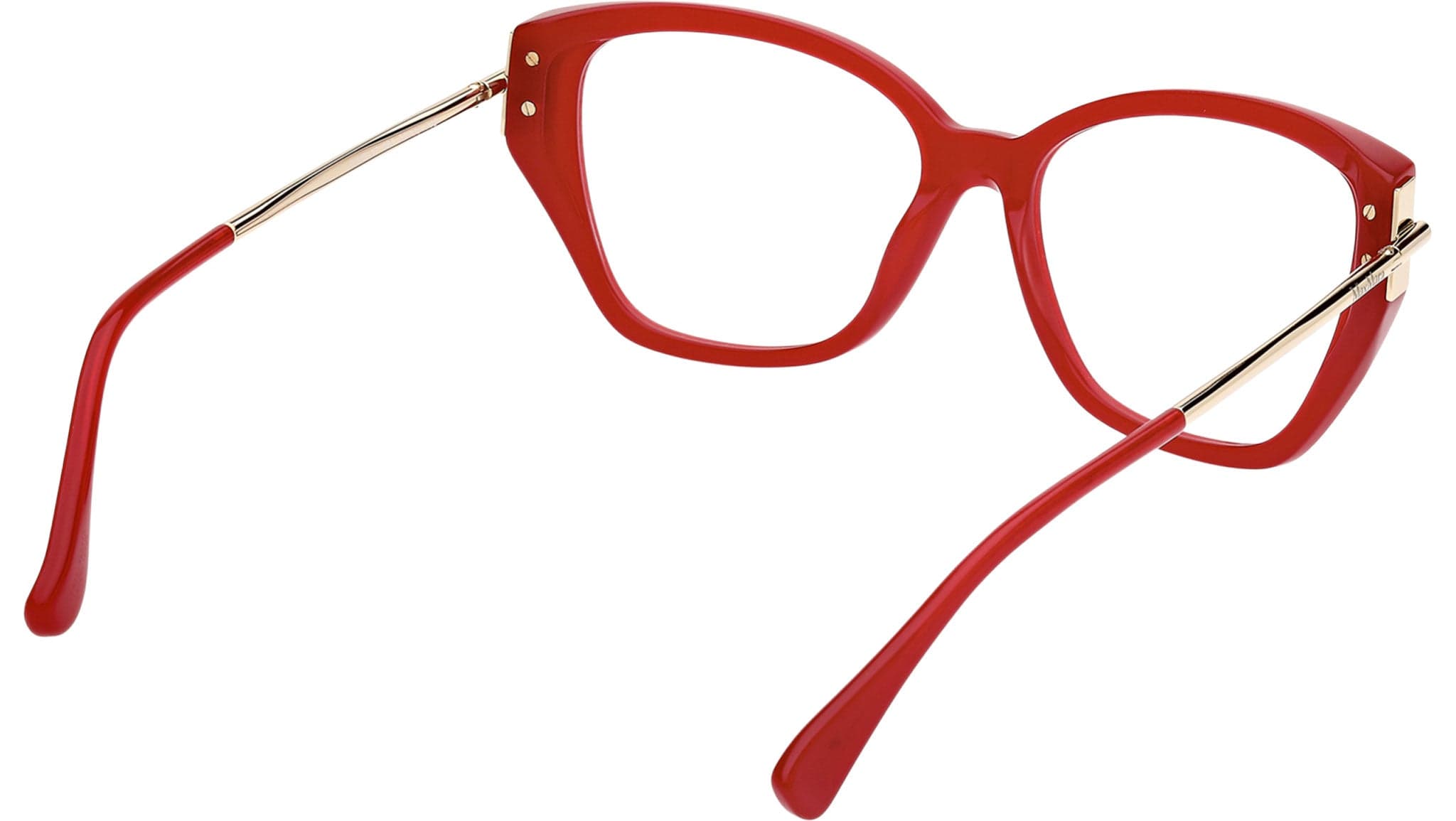 Max Mara MM5117 066 Eyeglasses Shiny Red 55mm Women 5