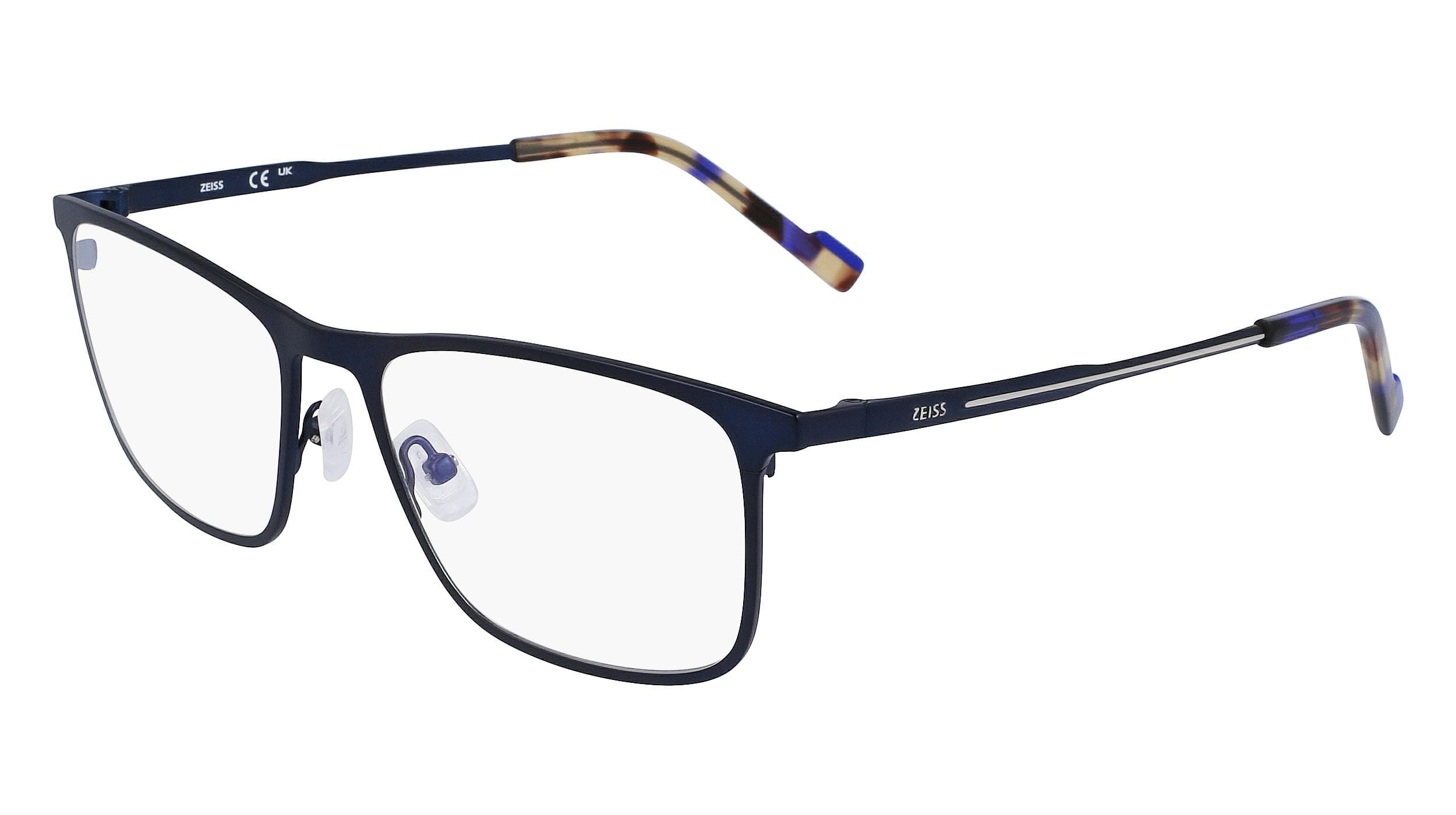 Zeiss ZS23126 403 Eyeglasses Satin Blue 55mm Men