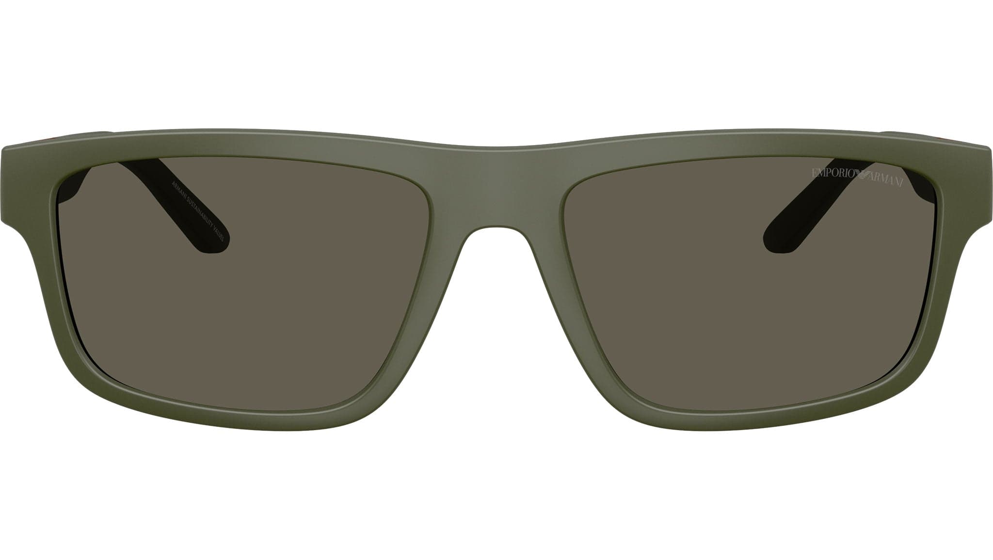 Emporio Armani 0EA4244U 618471 Sunglasses Matte Green 57mm Men 2