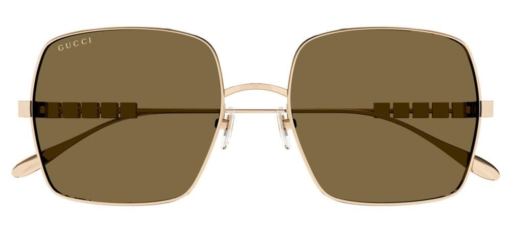 Gucci GG1434S 002 Sunglasses Gold 145mm Women