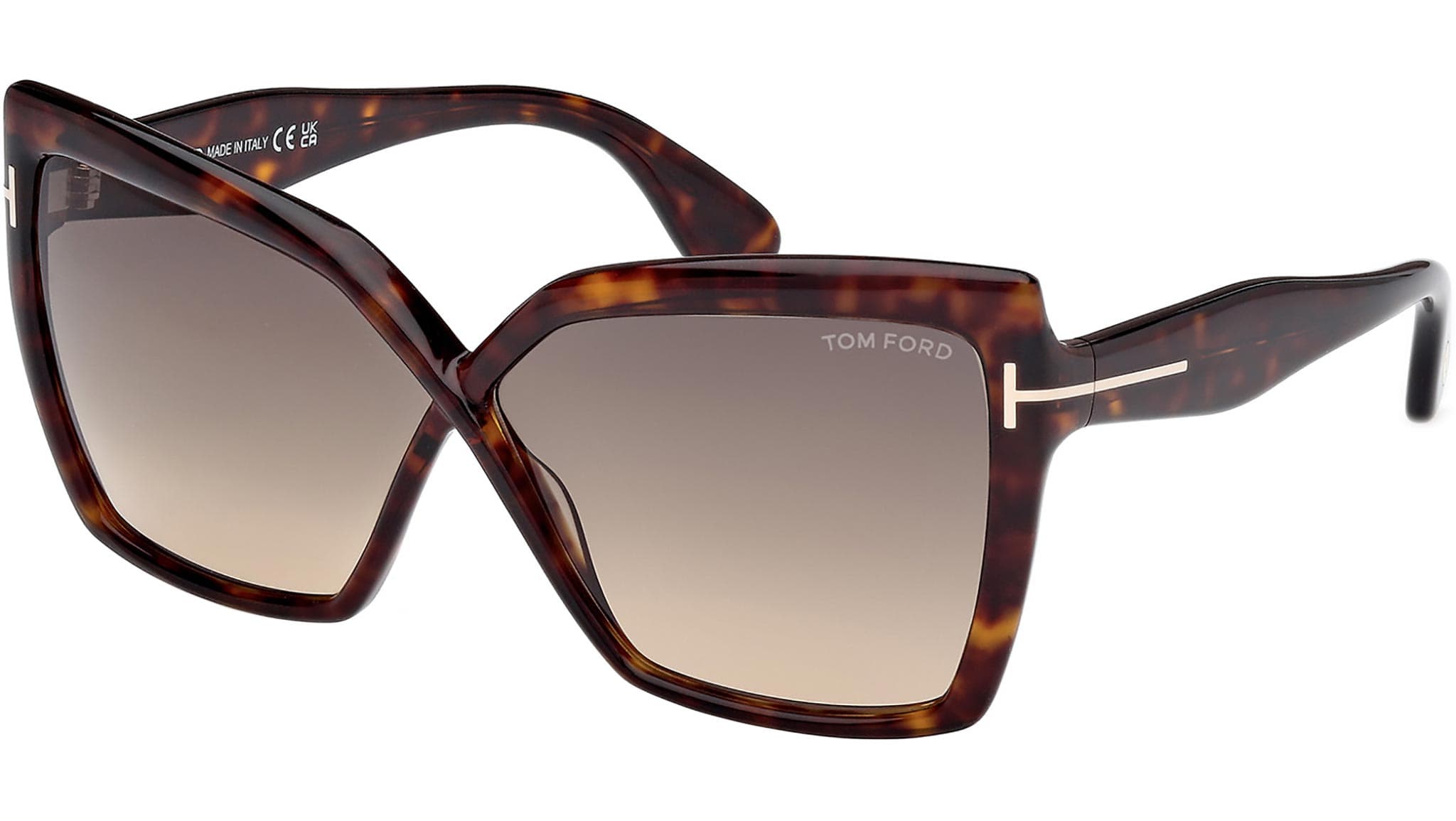 Tom Ford FT1195 52B Sunglasses Dark Havana 63mm Women