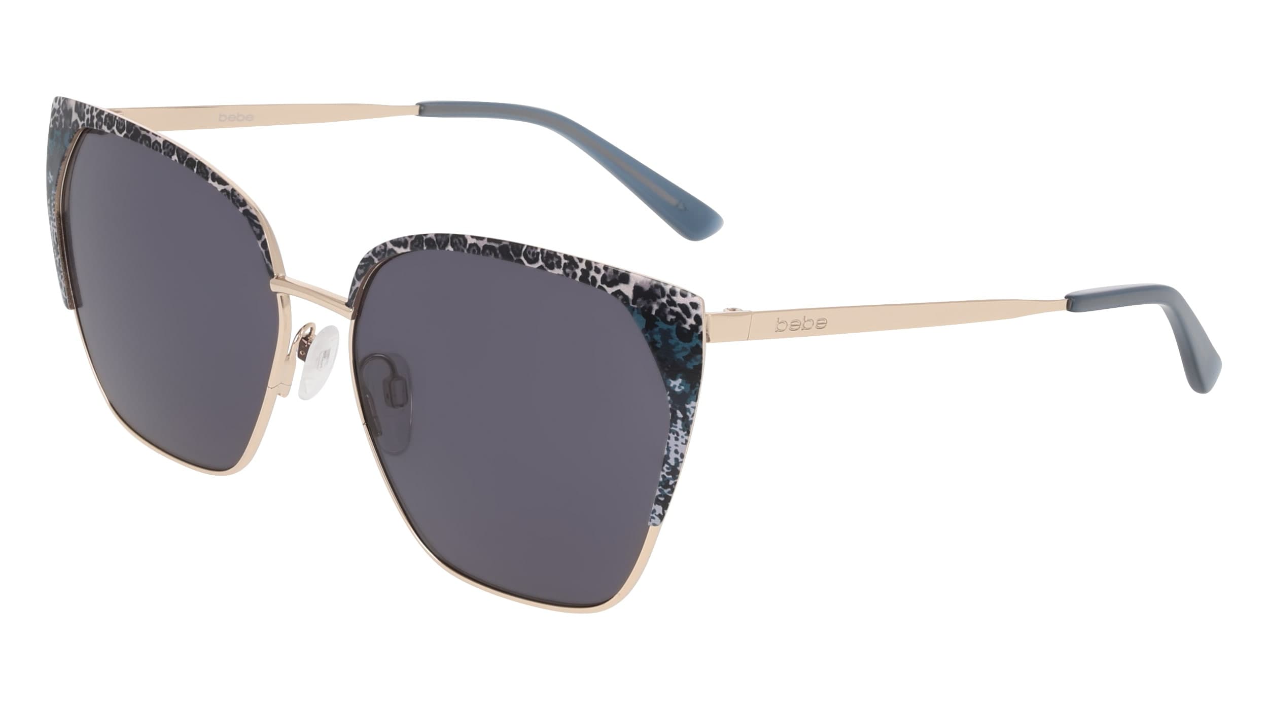 Bebe BB7270 410 NAVY ANIMAL Sunglasses Multicolor 140mm Women