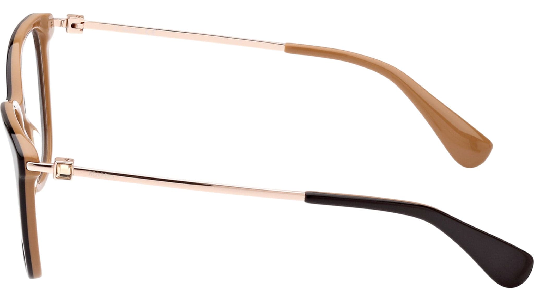 Max Mara MM5079 050 Eyeglasses Dark Brown 54mm Women 3