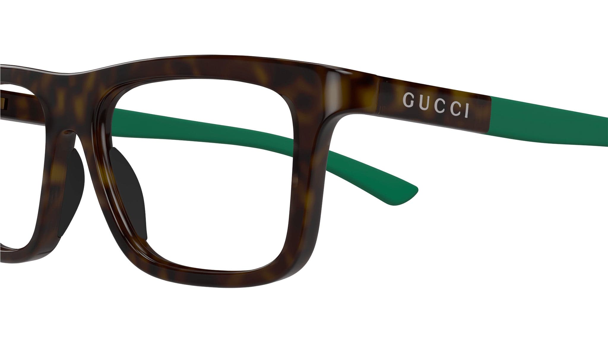 Gucci GG1737O 004 Eyeglasses Havana Green 54mm Men 2