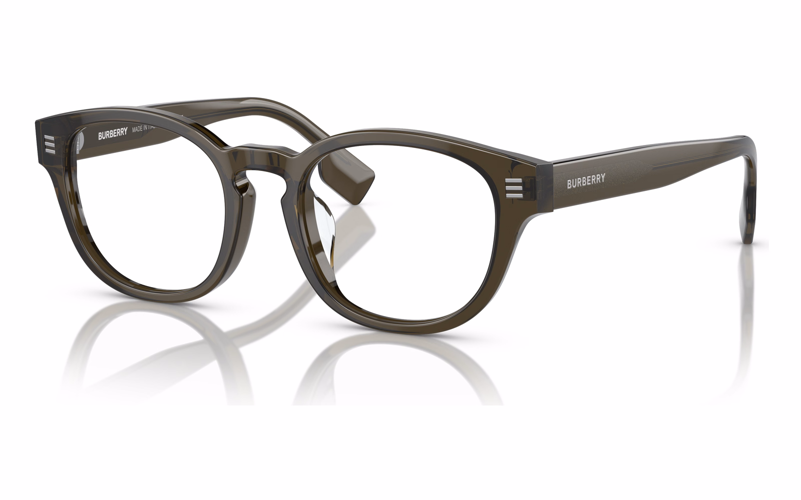 Burberry 0BE2382D 3010 Eyeglasses Transparent Green 3