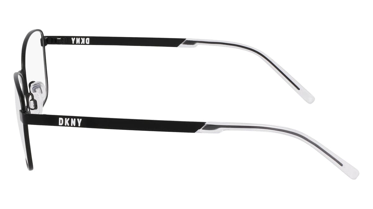 DKNY DK1035 001 Eyeglasses Satin Black 53mm Women 3