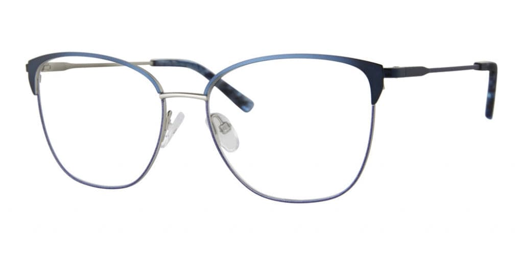 Adensco AD251 0FLL 00 Eyeglasses Mtt Blue