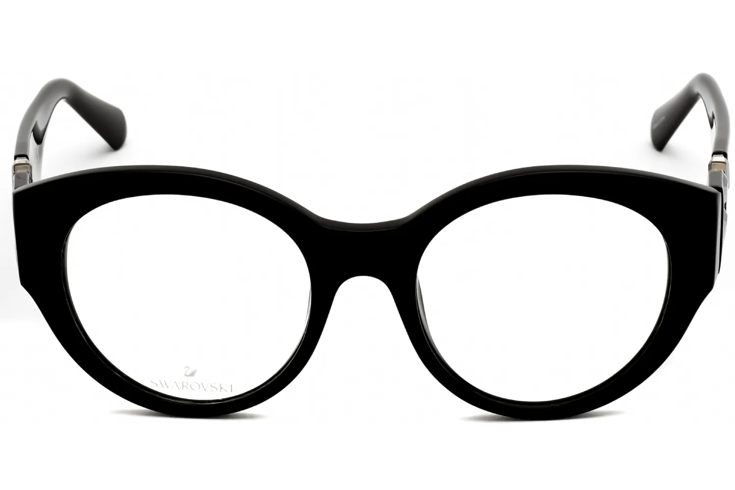Swarovski SK5227 001 Eyeglasses Shiny Black 50mm Women 2