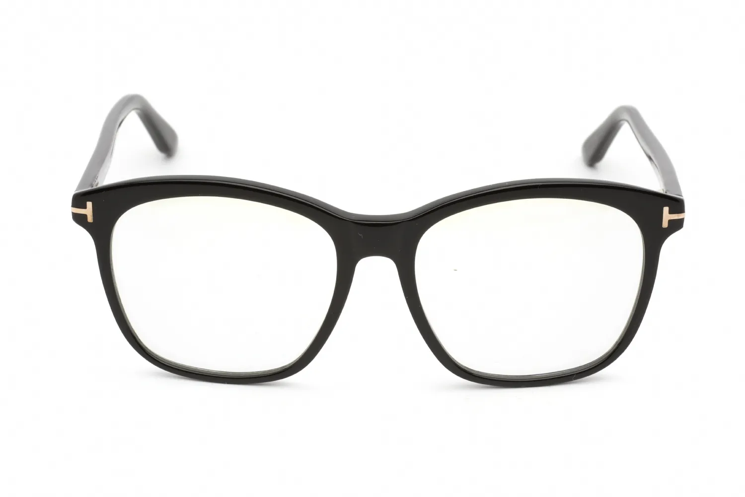 Tom Ford FT5481-B 001 Eyeglasses Shiny Black 54mm Unisex 2