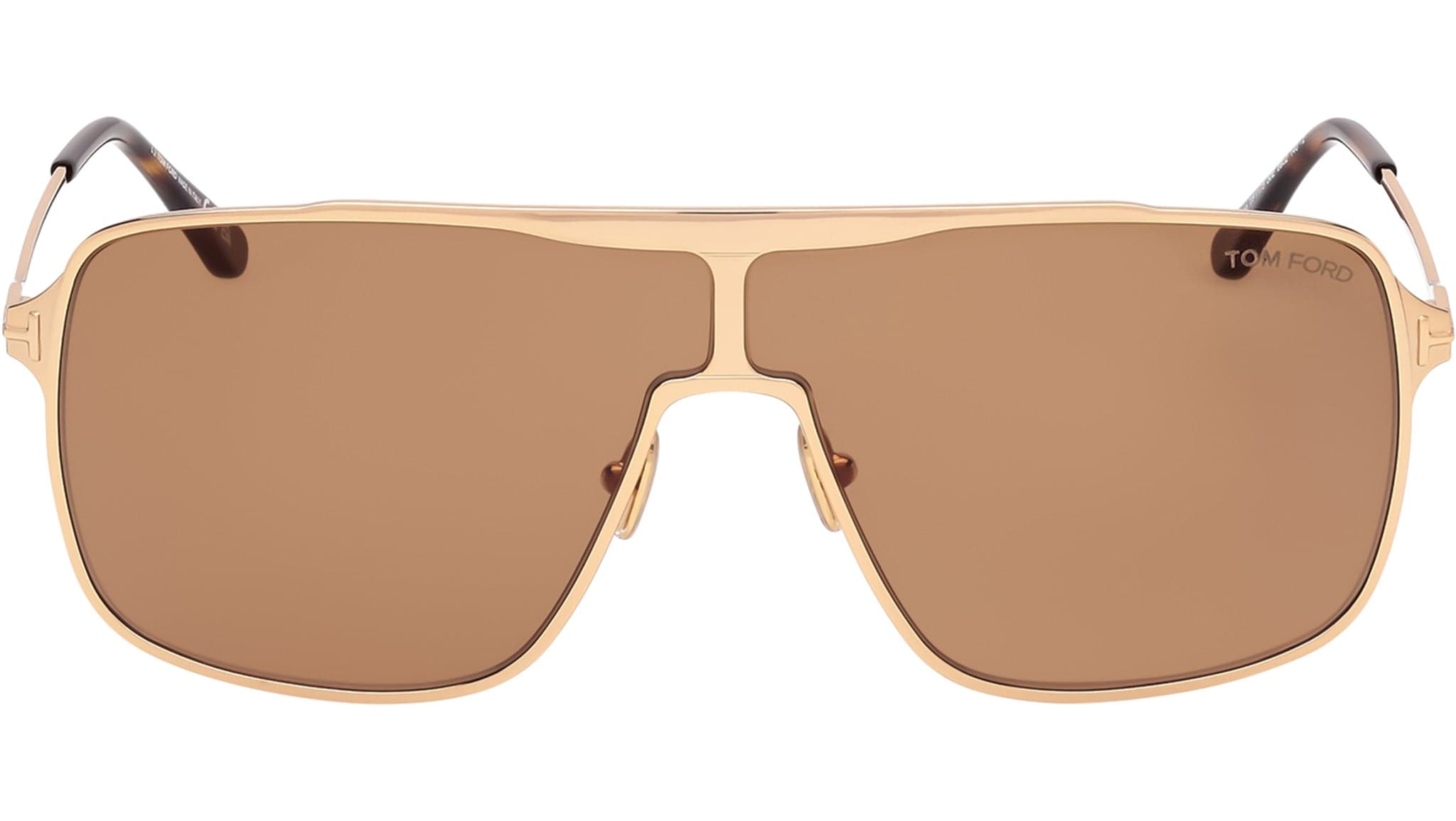 Tom Ford FT1173 30E Sunglasses Shiny Deep Gold 69mm Men 2