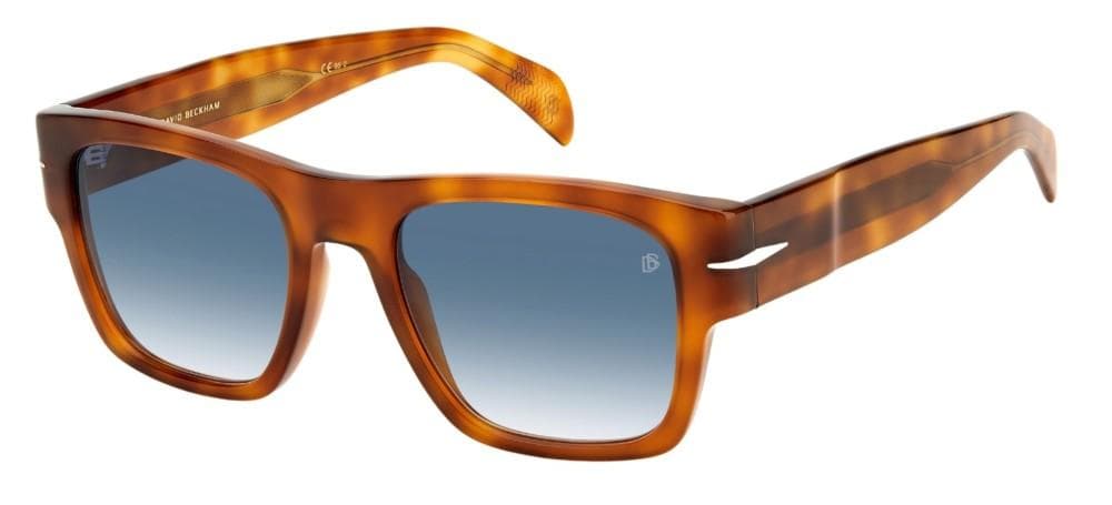 David Beckham DB 7000/S BOLD 0C9B 08 Sunglasses Havana Honey