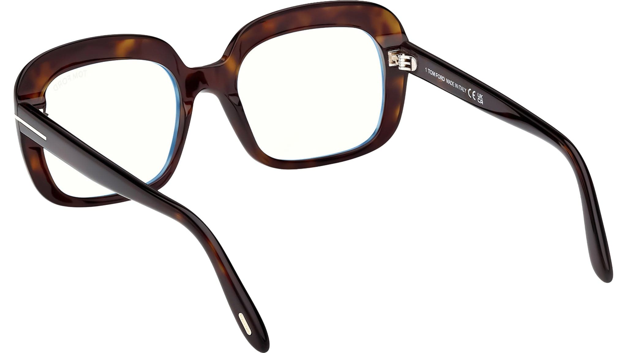 Tom Ford FT6096-B 52 Eyeglasses Dark Havana 4