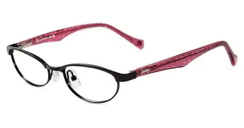 Lucky Brand Peppy Eyeglasses Black 49mm Unisex