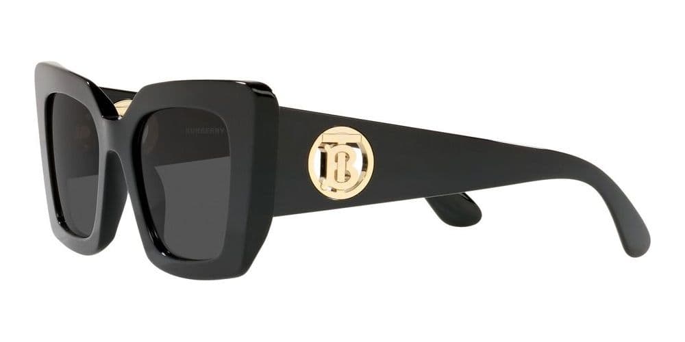 Burberry B 4344 3001/87 BE4344 Sunglasses Black 140mm Unisex 3