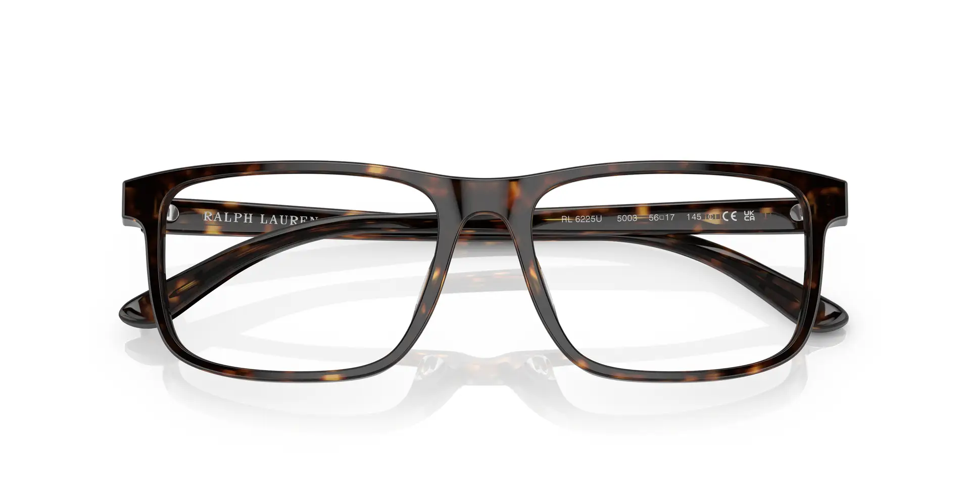 Ralph Lauren 0RL6225U 5003 Eyeglasses Dark Tortoise 56mm Men 6