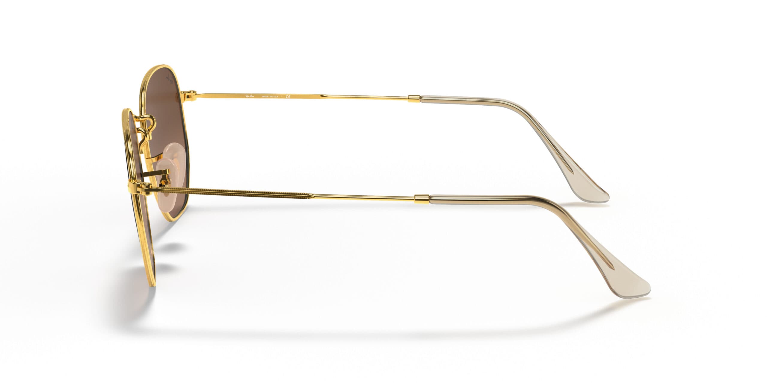 Ray-Ban RB3548-N 9124/43 RB3548N Sunglasses Gold 145mm Women 2
