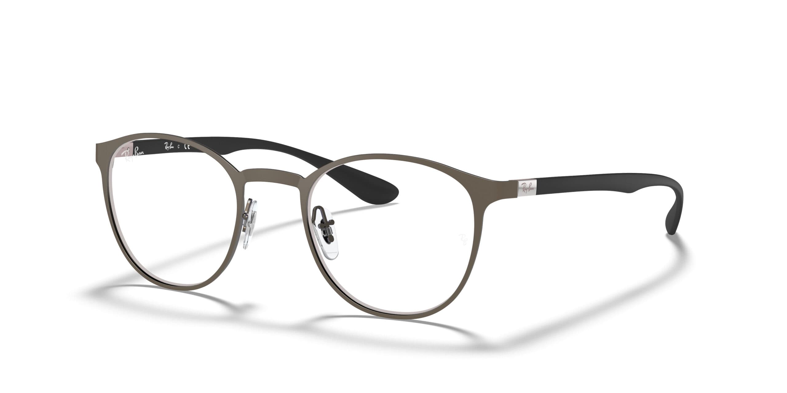 Ray-Ban RB6355 2620 RX6355 Eyeglasses Gray 50mm Unisex