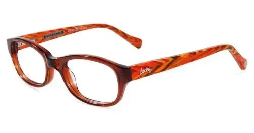 Lucky Brand Busy Eyeglasses Brown 49mm Unisex