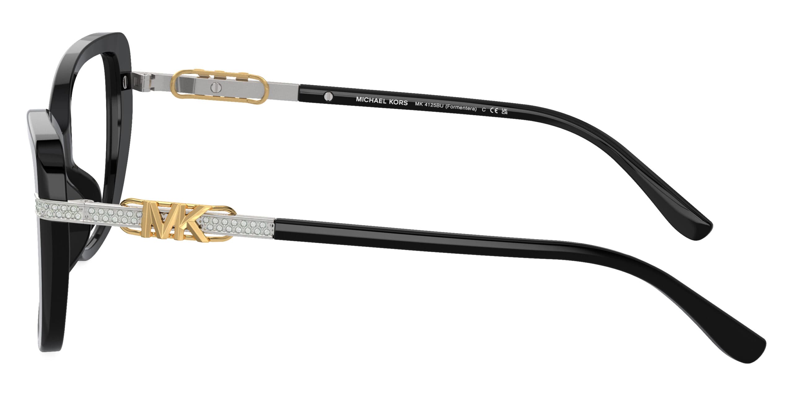 Michael Kors MK4125BU Formentera 3005 Eyeglasses Black 52mm Women 3