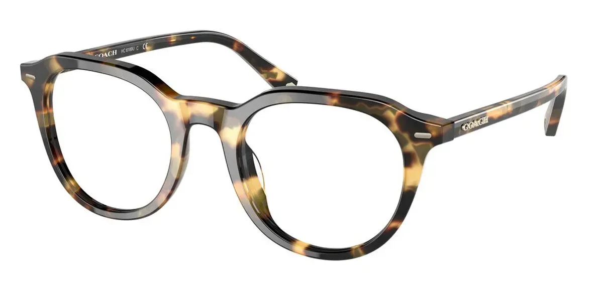 Coach HC6189U Eyeglasses Tokyo Tortoise 50mm Men