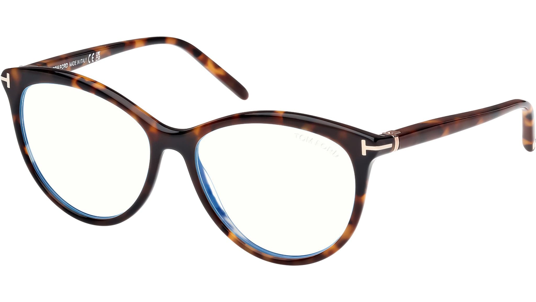 Tom Ford FT5990-B 052 Eyeglasses Dark Havana 55mm Women