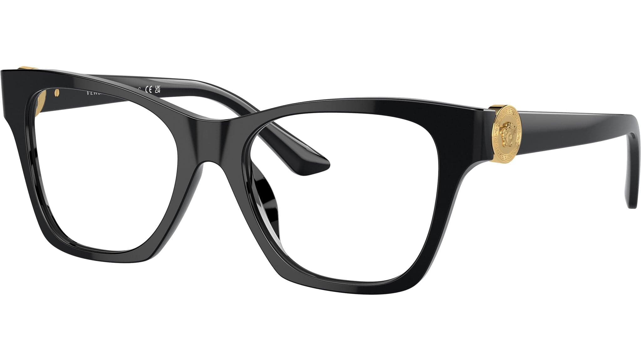 Versace 0VE3341U GB1 Eyeglasses Black 50mm Women