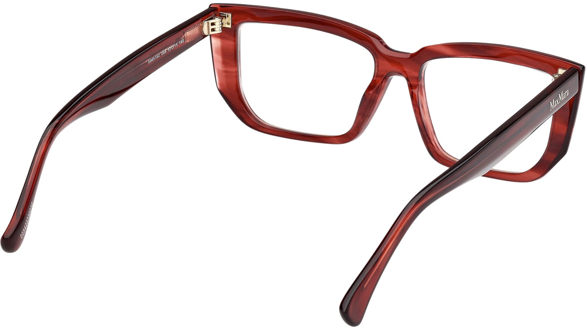 Max Mara MM5160 068 Eyeglasses Red 53mm 5