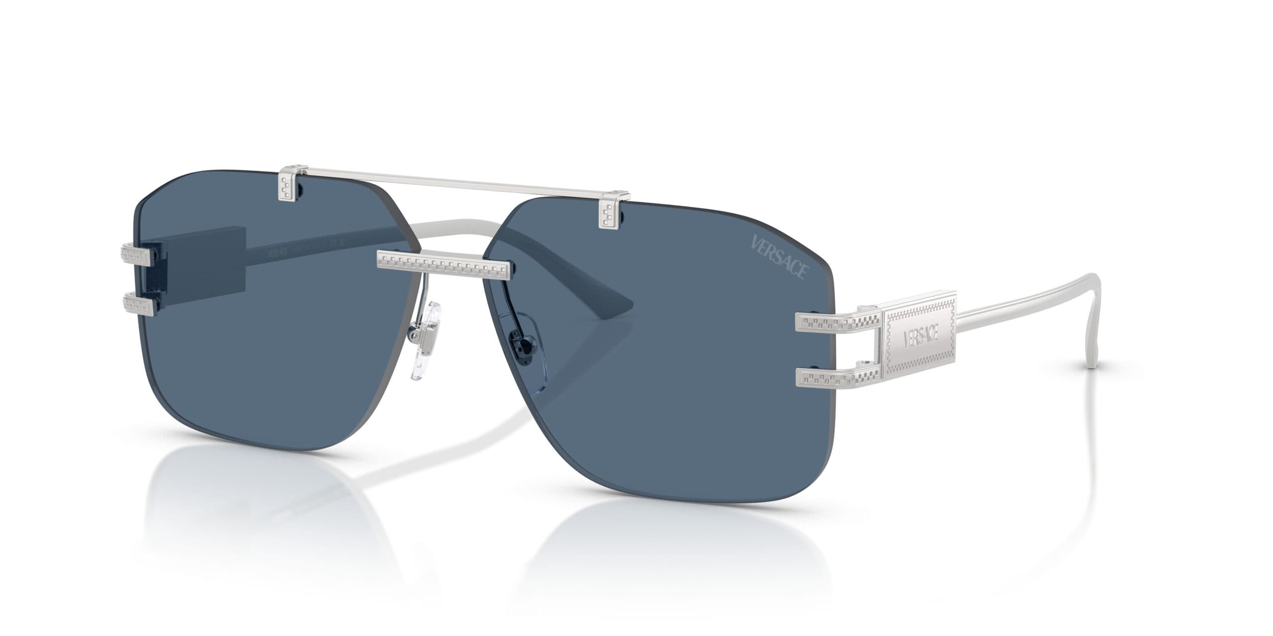 Versace 0VE2275 100080 Sunglasses Silver 60mm