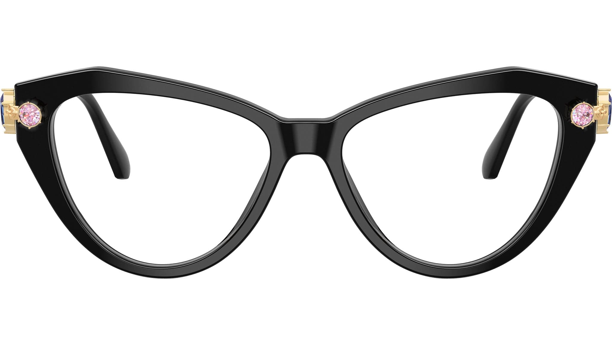 Swarovski 0SK2047 1001 Eyeglasses Black 53mm Women 2
