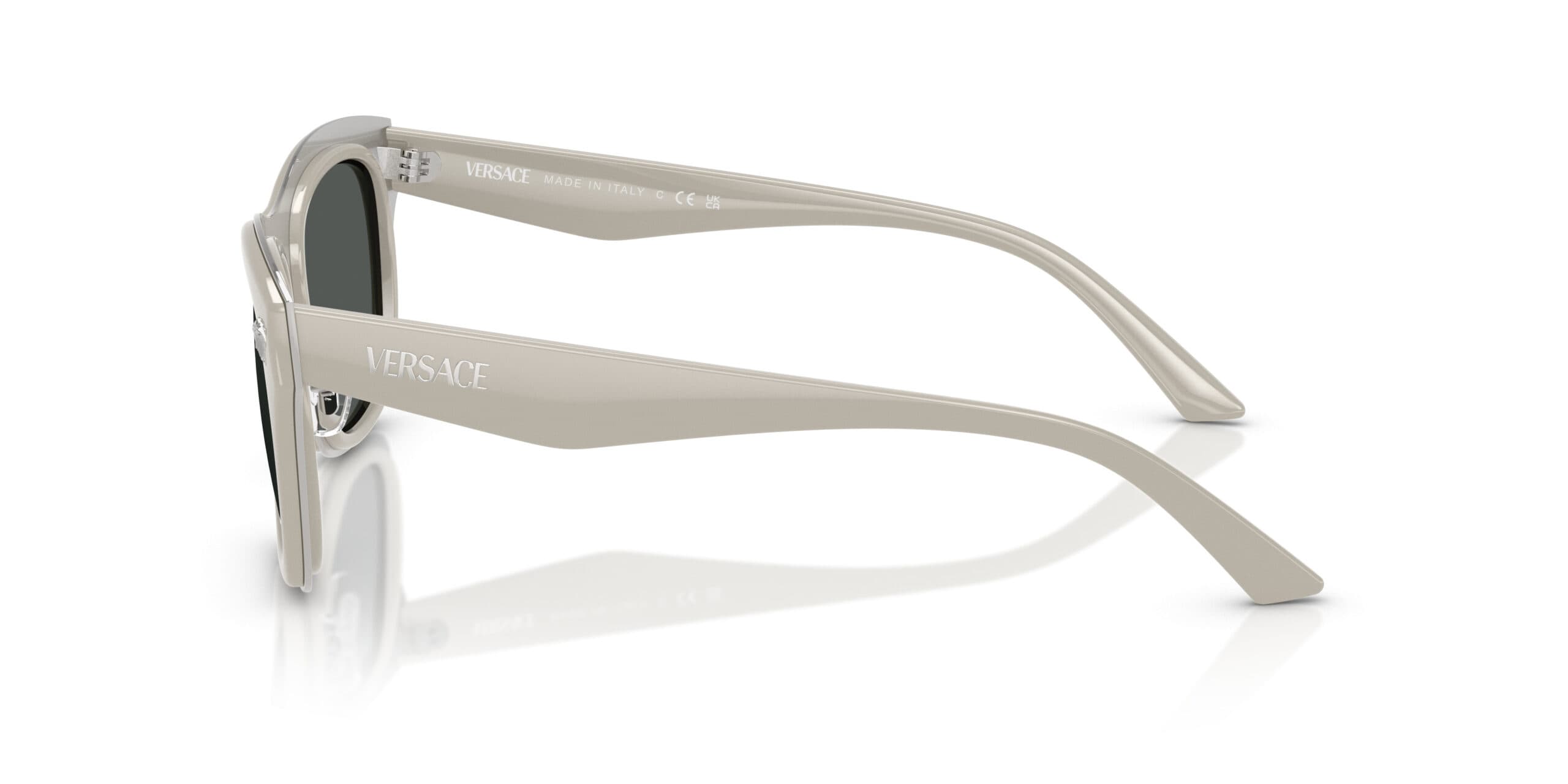 Versace VE2272 549387 Sunglasses Light Grey 53mm 3