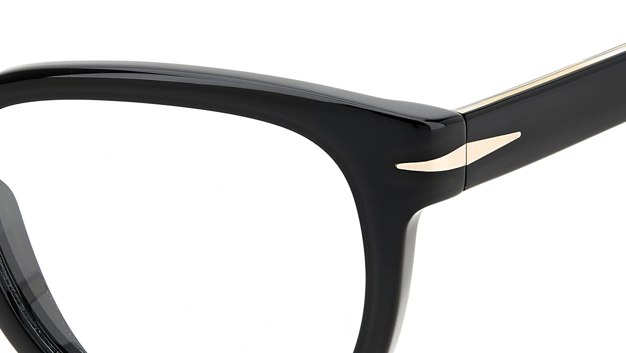 David Beckham DB 7097 0807 00 Eyeglasses Black 3