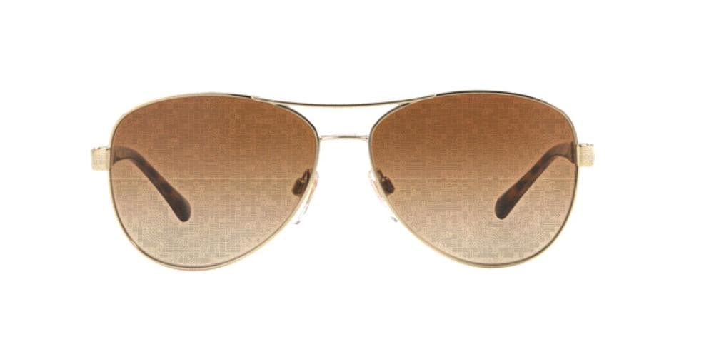 Burberry BE3080 114513 Sunglasses Gold Brown 59mm Unisex 2