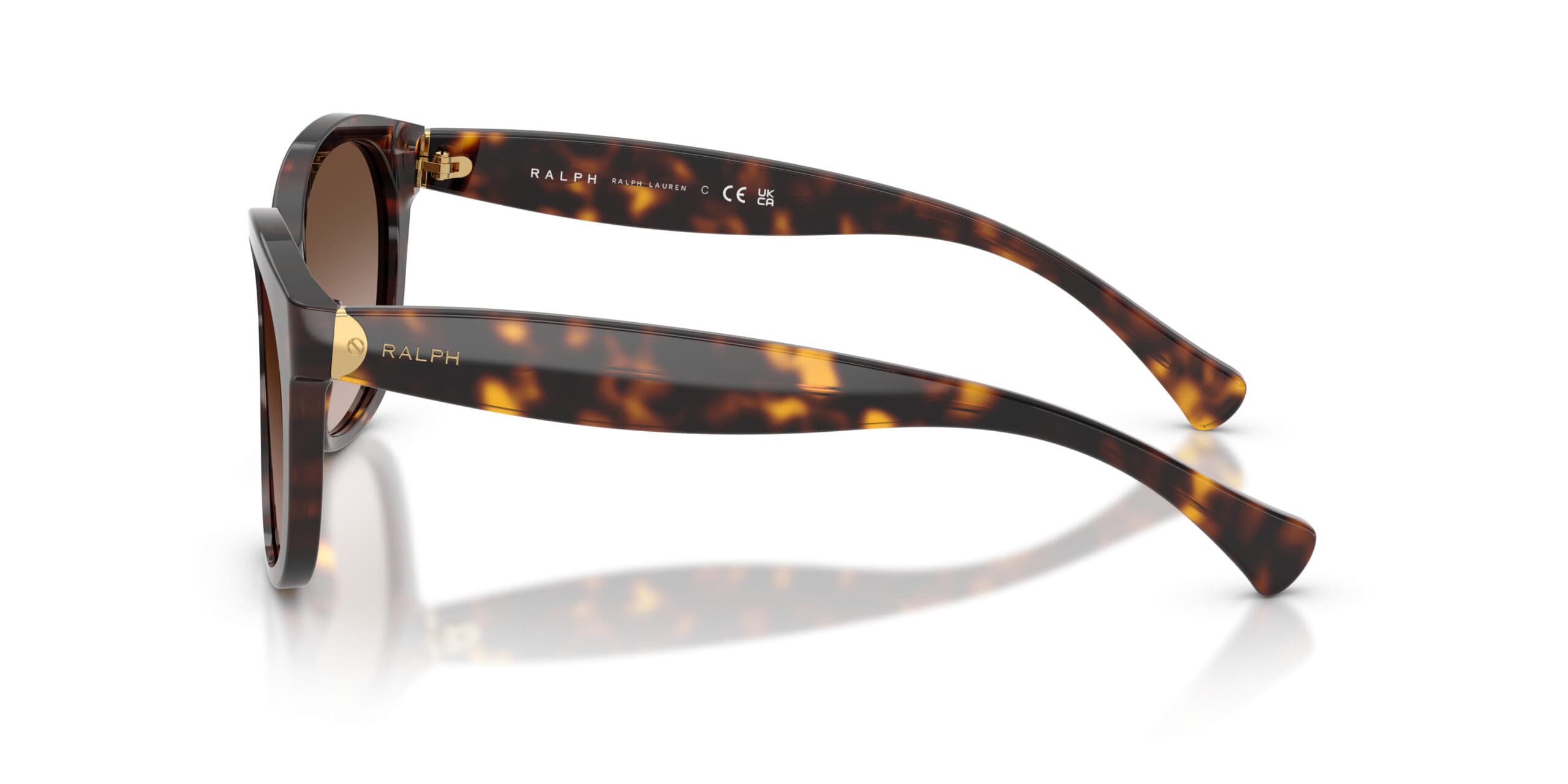 Ralph Lauren RA5191 1378/13 Sunglasses Brown 135mm Women 2