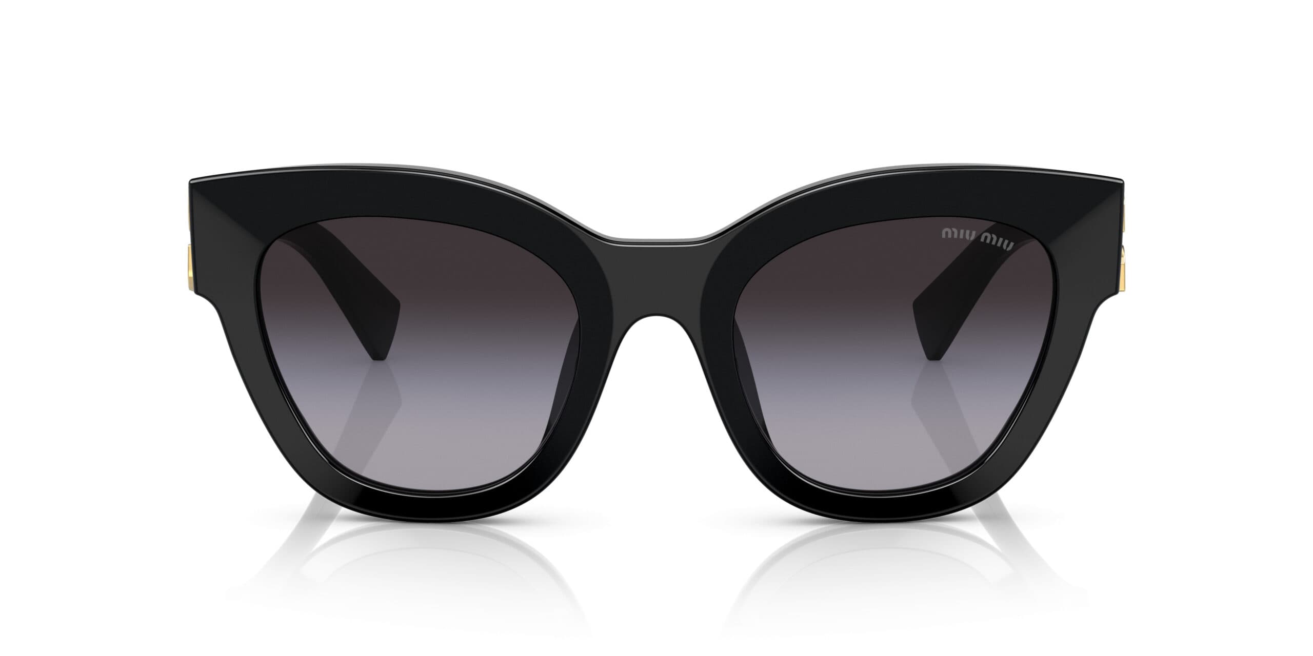 Miu Miu MU01YS 1AB5D1 Sunglasses Black 51mm Women 2