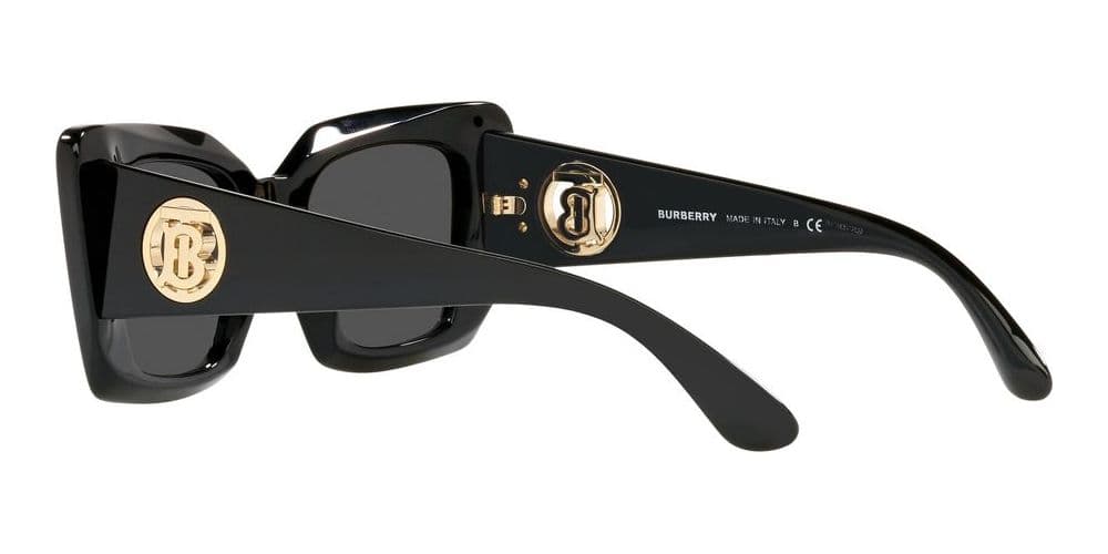 Burberry B 4344 3001/87 BE4344 Sunglasses Black 140mm Unisex 5