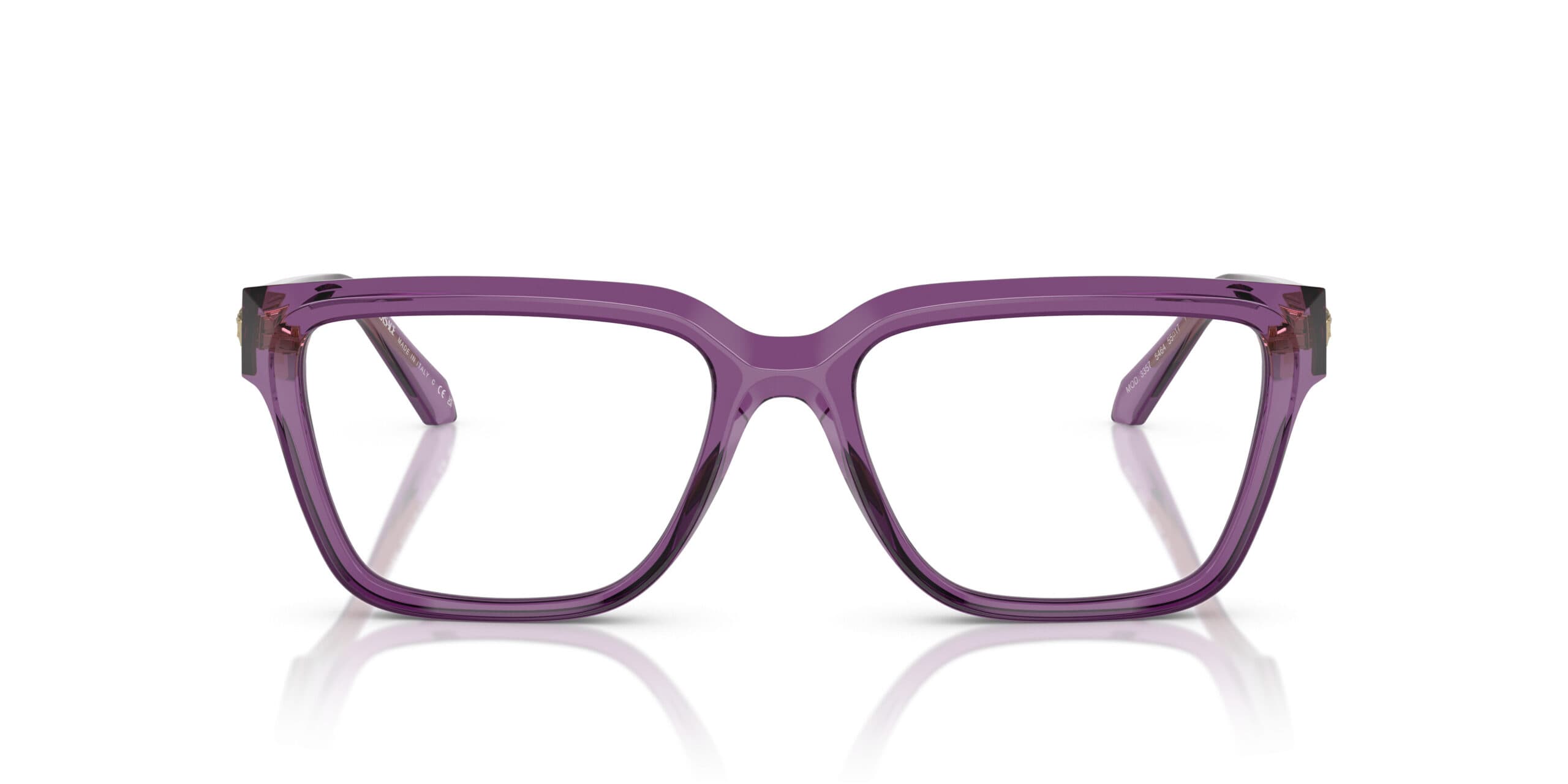 Versace 0VE3357 5464 Eyeglasses Violet 53mm Women 2